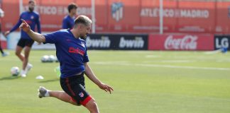 Héctor Herrera ratifica su futuro en Madrid. Héctor Herrera del Atlético de Madrid