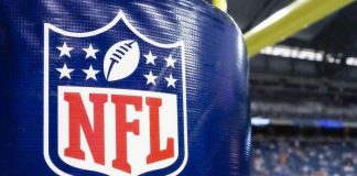 Brote de Covid-19 en equipo de la NFL. Logo NFL