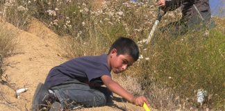 Niño pidió por su cumpleaños limpiar el cerro al lado de su casa. Genaro, niño que pidió como cumpleaños limpiar el cerro.