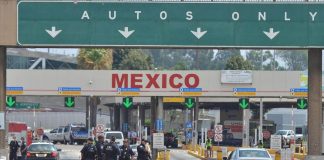 Estados Unidos pide no viajar a México en Semana Santa. Frontera entre EUA y México