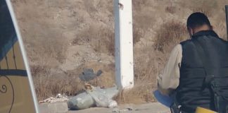 Arrojan cadáver a lote baldío en Tijuana. Homicidio en la ciudad de Tijuana