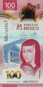 Billete de 100 pesos de México