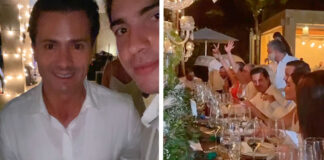 VIDEO: Captan feliz a Peña Nieto en boda en República Dominicana. Enrique Peña Nieto reaparece en boda