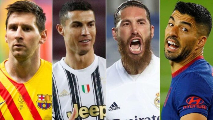 Estrellas del futbol mundial 2021 Estrellas del futbol mundial 2021