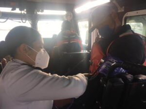 Rescataron a los cinco y se reportaron en buen estado de salud