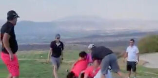 VIDEO: Torneo de golf en Querétaro terminó en golpiza. Torneo de golf en Querétaro terminó en pelea