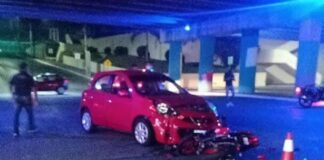VIDEO: Muere mujer que grababa recorrido en motocicleta en Tampico. Accidente entre auto y motocicleta