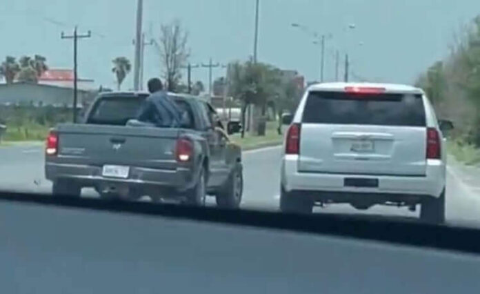 Foto del supuesto atentado contre el dirigente de Morena en Tamaulipas Foto del supuesto atentado contre el dirigente de Morena en Tamaulipas