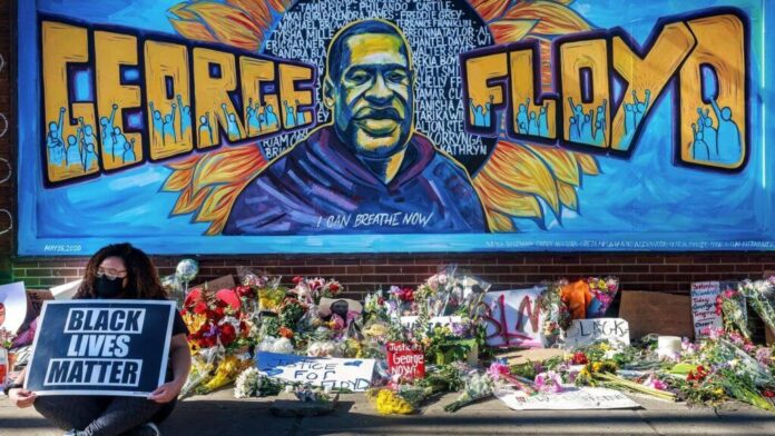 Homenaje a George Floyd en Estados Unidos