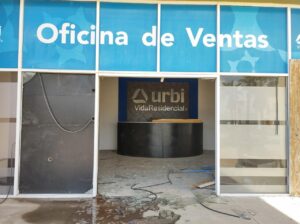 Oficinas de Urbi ahora están abandonadas