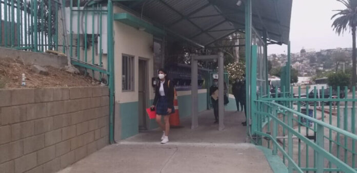 Preparatoria Federal Lázaro Cárdenas de Tijuana en pandemia