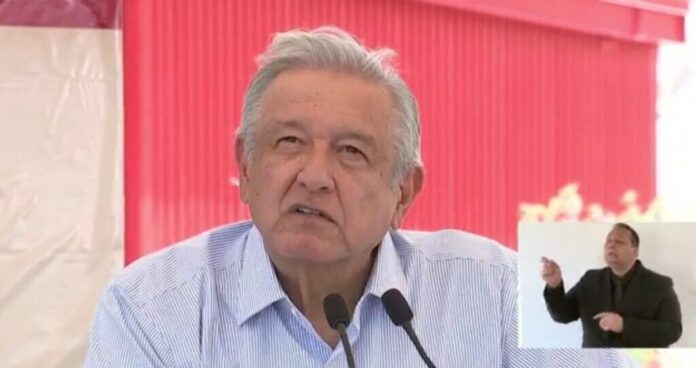 AMLO en su gira por Baja California