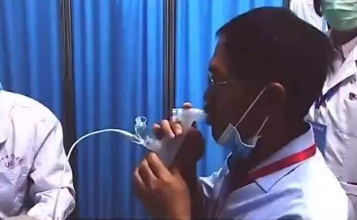 China hace medicina anticovid inhalable