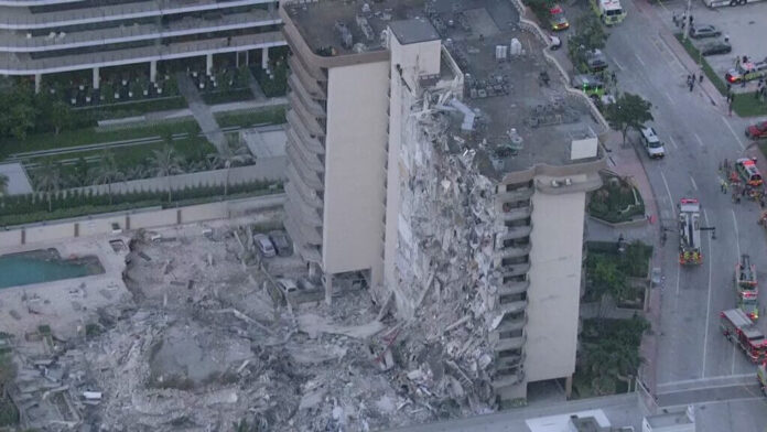 Edificio colapsado en Miami