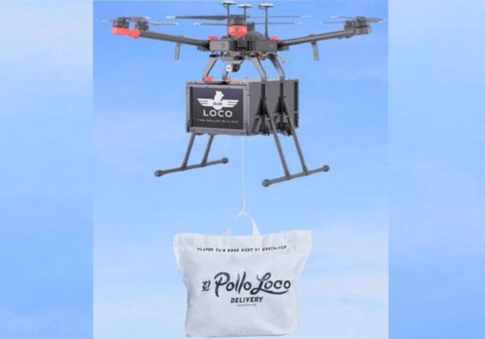 El Pollo Loco entregará comida con drones