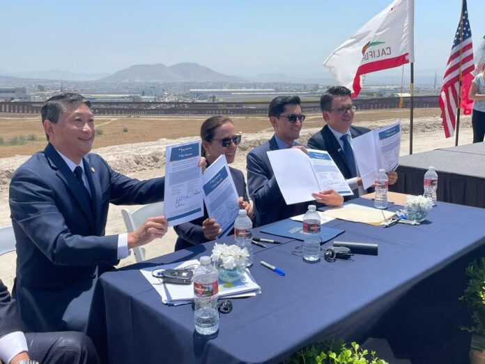 Formalizan construcción de la garita de Otay II Formalizan construcción de la garita de Otay II