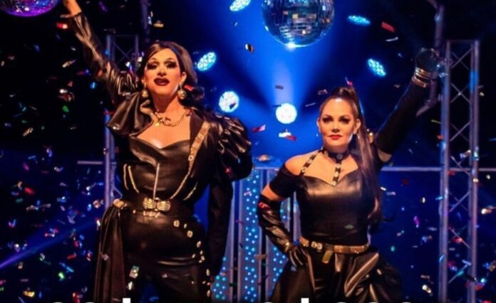 Tatiana graba video con artista drag queen