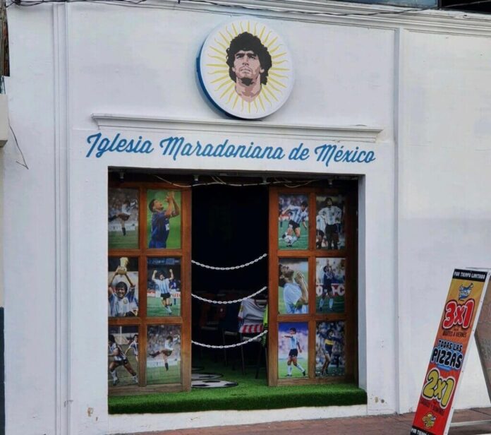 Iglesia maradoniana en México