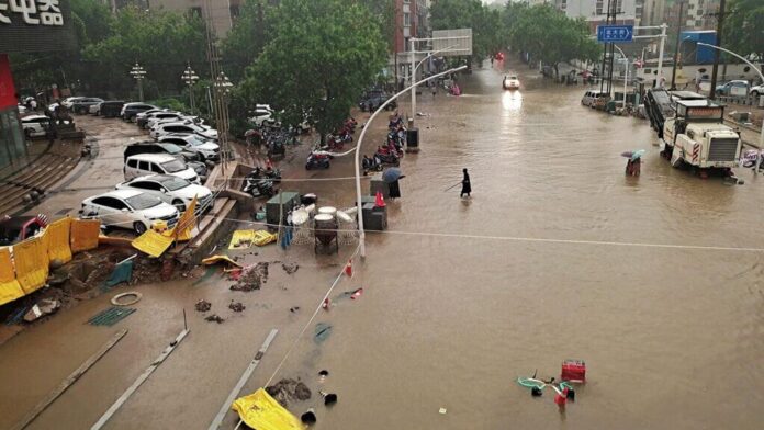 Inundaciones en China