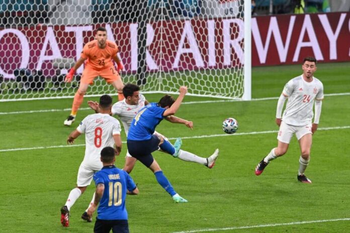 Italia vence a España y pasa a la final de la Euro 2021