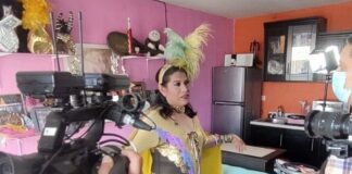 Ruby Gardenia, travestí ícono de la lucha libre en México. Ruby Gardenia en entrevista con José Ibarra