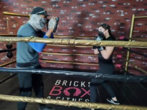 En este gimnasio dan clases de boxeo