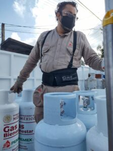 Gas Bienestar inició con cilindros de 20 y 30 kilogramos