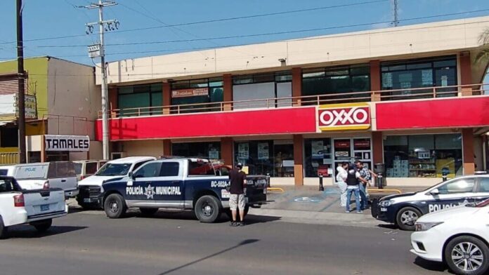 Operativo policíaco en Tijuana