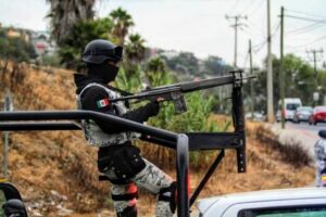 Elemento de la guardia nacional