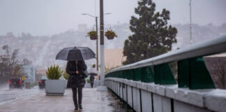 Advierten de posibles lluvias, frío y nevadas en Baja California. Lluvias en Baja California