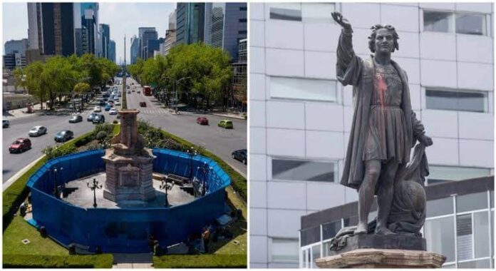 Monumento a Cristóbal Colón en CDMX