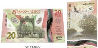 Éste será el nuevo billete de 20 pesos en México. Nuevo billete de 20 pesos