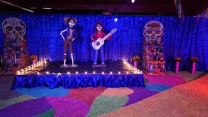 Estación dedicada a la película de Coco