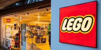 Lego lanzará juguetes sin “estereotipos de género”. Tienda de Lego en EU