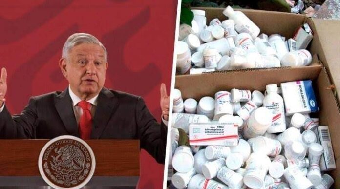 AMLO promete abasto de medicamentos