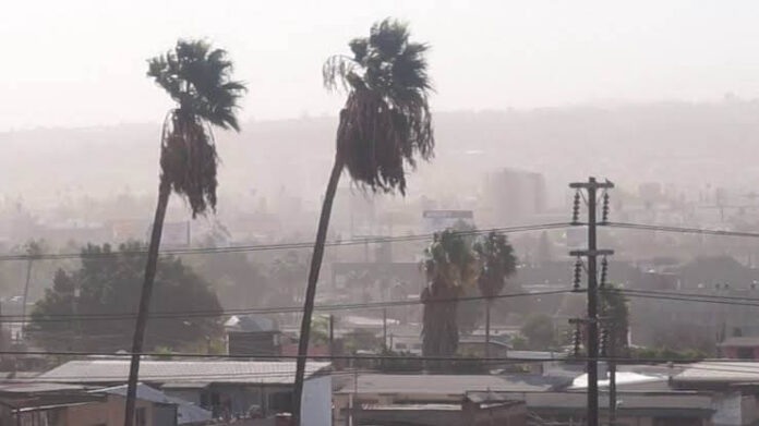 Condición Santa Ana en Tijuana
