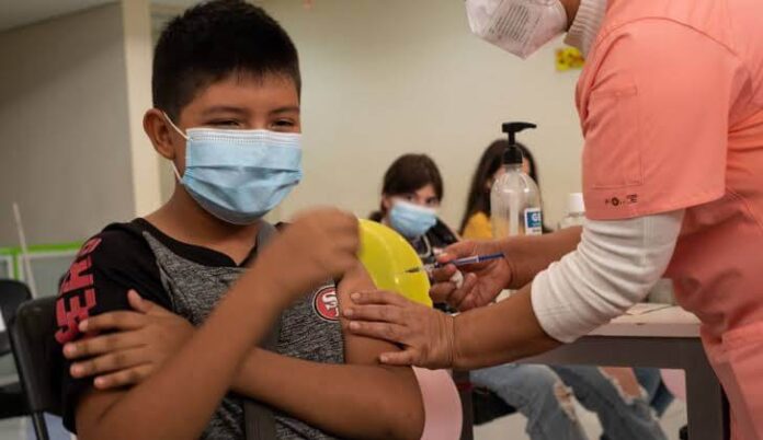 Vacunas de menores continúa en México Vacunas de menores continúa en México
