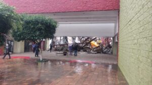 Autoridades se encuentra trabajando en la zona