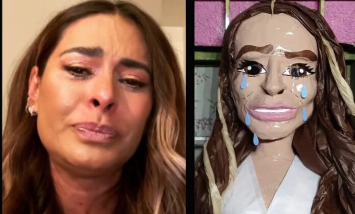 Lanzan piñata de Galilea Montijo