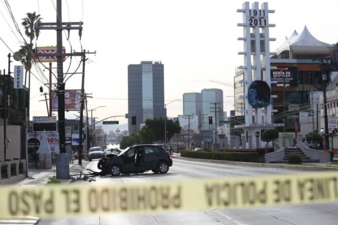 Choque mortal en bulevar Aguacaliente de Tijuana Choque mortal en bulevar Aguacaliente de Tijuana