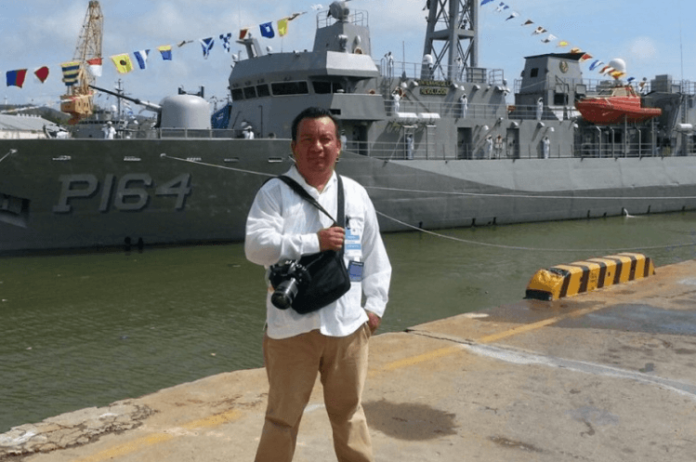 Periodista Heber López Vásquez
