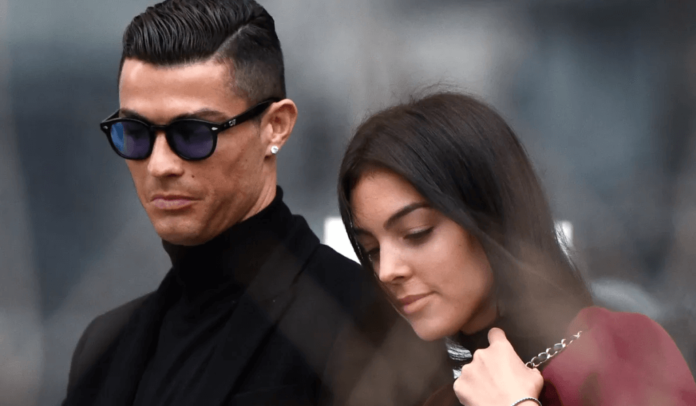 Cristiano Ronaldo y su esposa