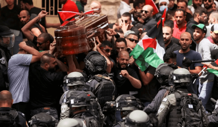 Funeral de la periodista palestina Shireen Abu Akleh Funeral de la periodista palestina Shireen Abu Akleh