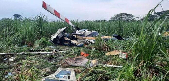 Accidente de helicóptero en Italia