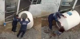 Detienen a mamá y padrastro que dejaron a niña dentro de tinaco. Detienen a mamá y padrastro que dejaron a niña dentro de tinaco
