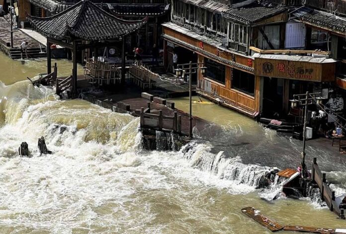 Inundaciones en China