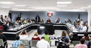 Sesión de cabildo en Tijuana con la alcaldesa Montserrat Caballero