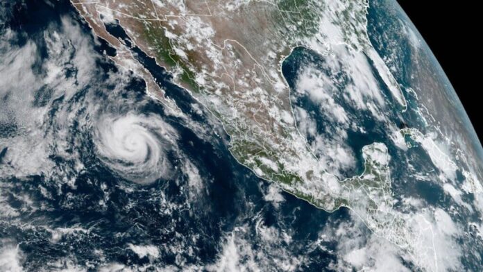 Mapa satelital de México