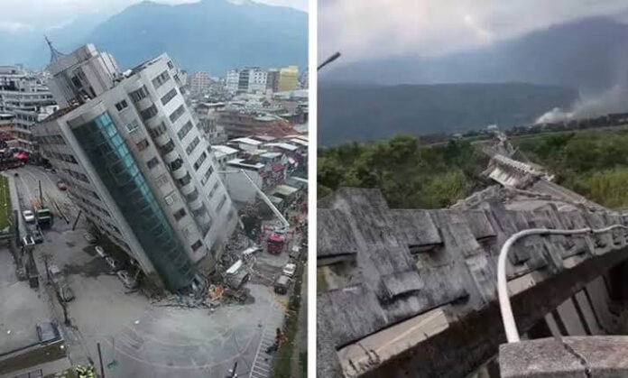 Terremoto de 6,9 en Taiwán causa alerta de tsunami