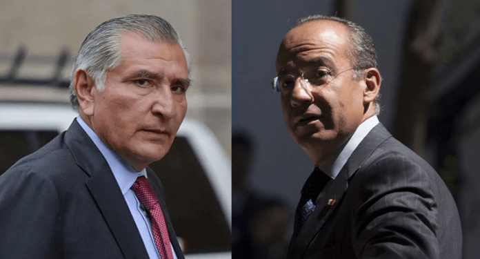 Adán Augusto López y Felipe Calderón
